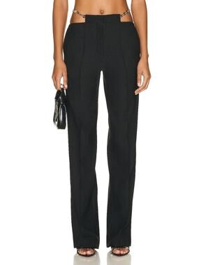 Aya Muse Tailored Black Rivu Trousers Size XS